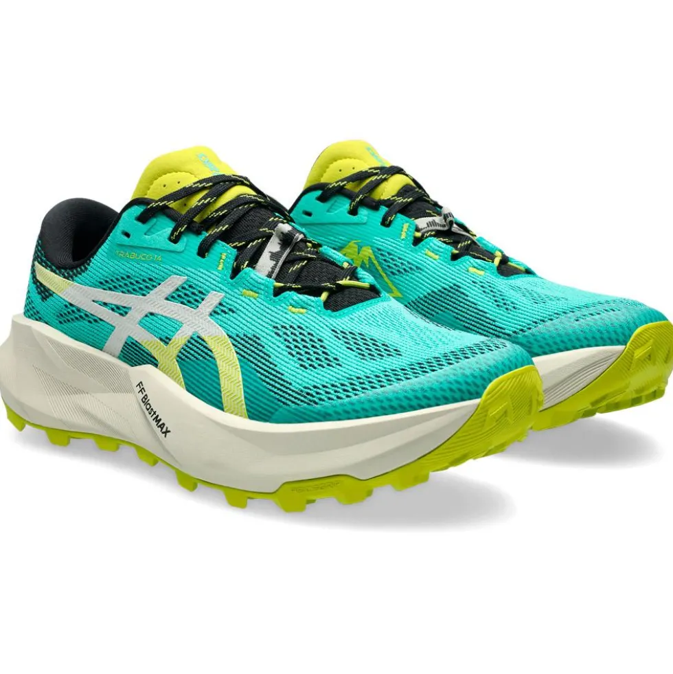 Scarpe da trail Asics Trabuco 14 Aurora Green Light Dust