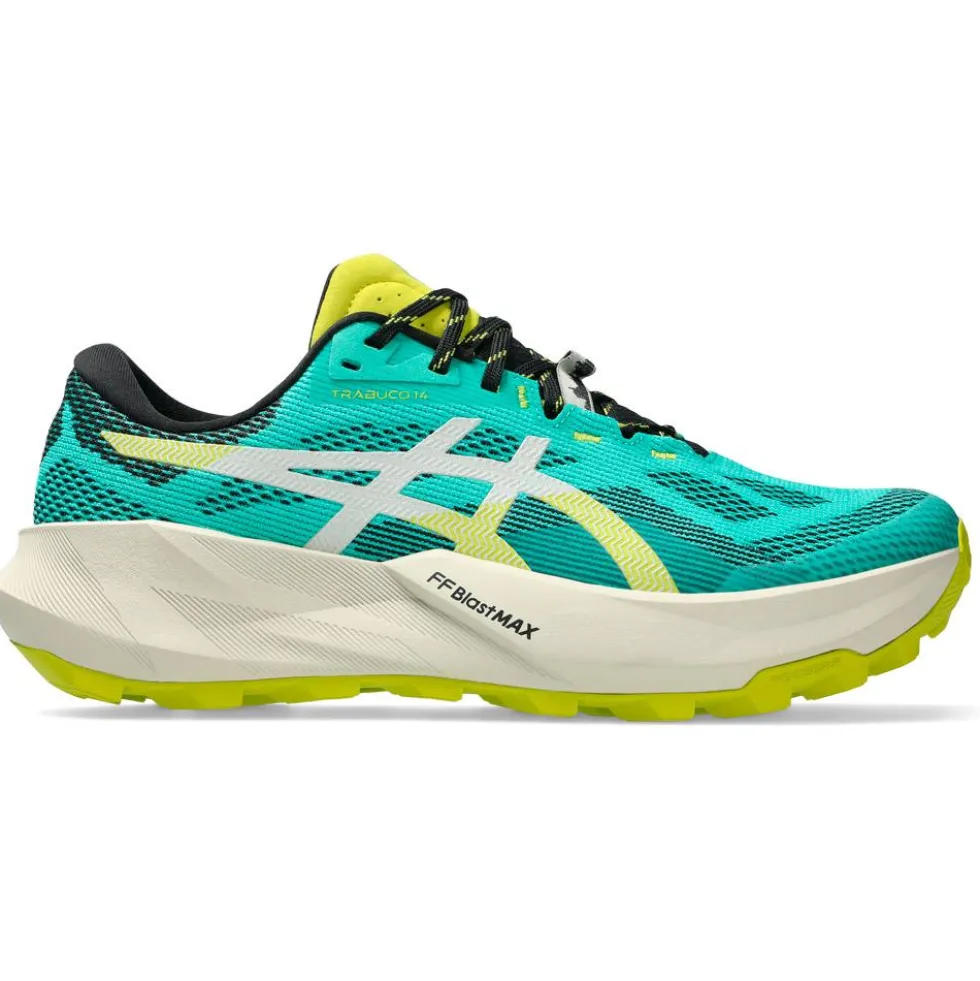 Scarpe da trail Asics Trabuco 14 Aurora Green Light Dust