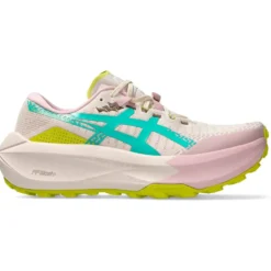 Scarpe da trail Asics Trabuco Max 5 Wmn Mineral Beige Aurora Green
