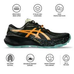 Scarpe da trail Asics Trabuco 14 Vintage Khaki Black