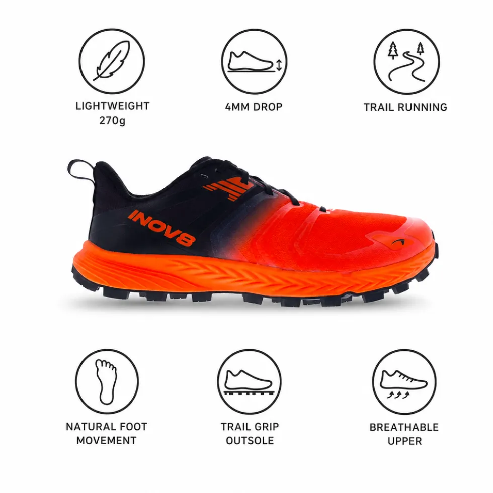 Scarpe da trail Inov-8 Trailtalon Speed Orange Black