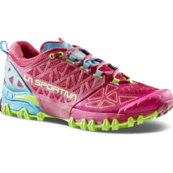 Scarpe da trail La Sportiva Bushido II Woman Red Plum Topaz