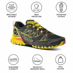 Scarpe da trail La Sportiva Bushido III Black Yellow