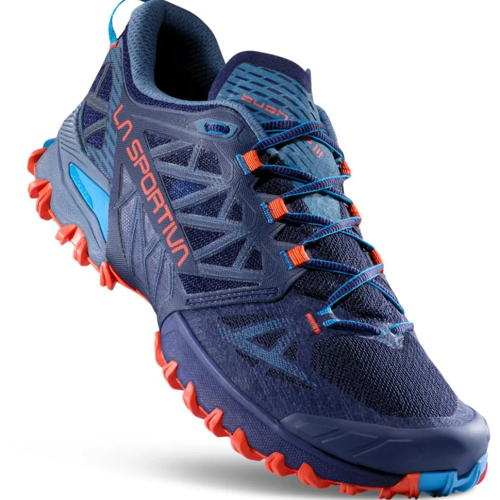 Scarpe da trail La Sportiva Bushido III Deep Sea Cherry Tomato