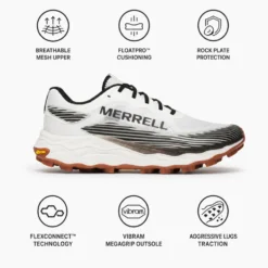 Scarpe da trail Merrell Agility Peak 6 White Black