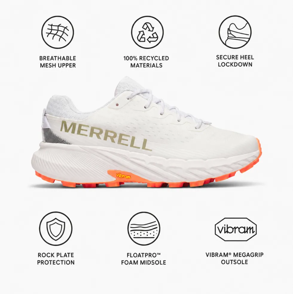 Scarpe da trail Merrell Agility Peak 5 White Flare