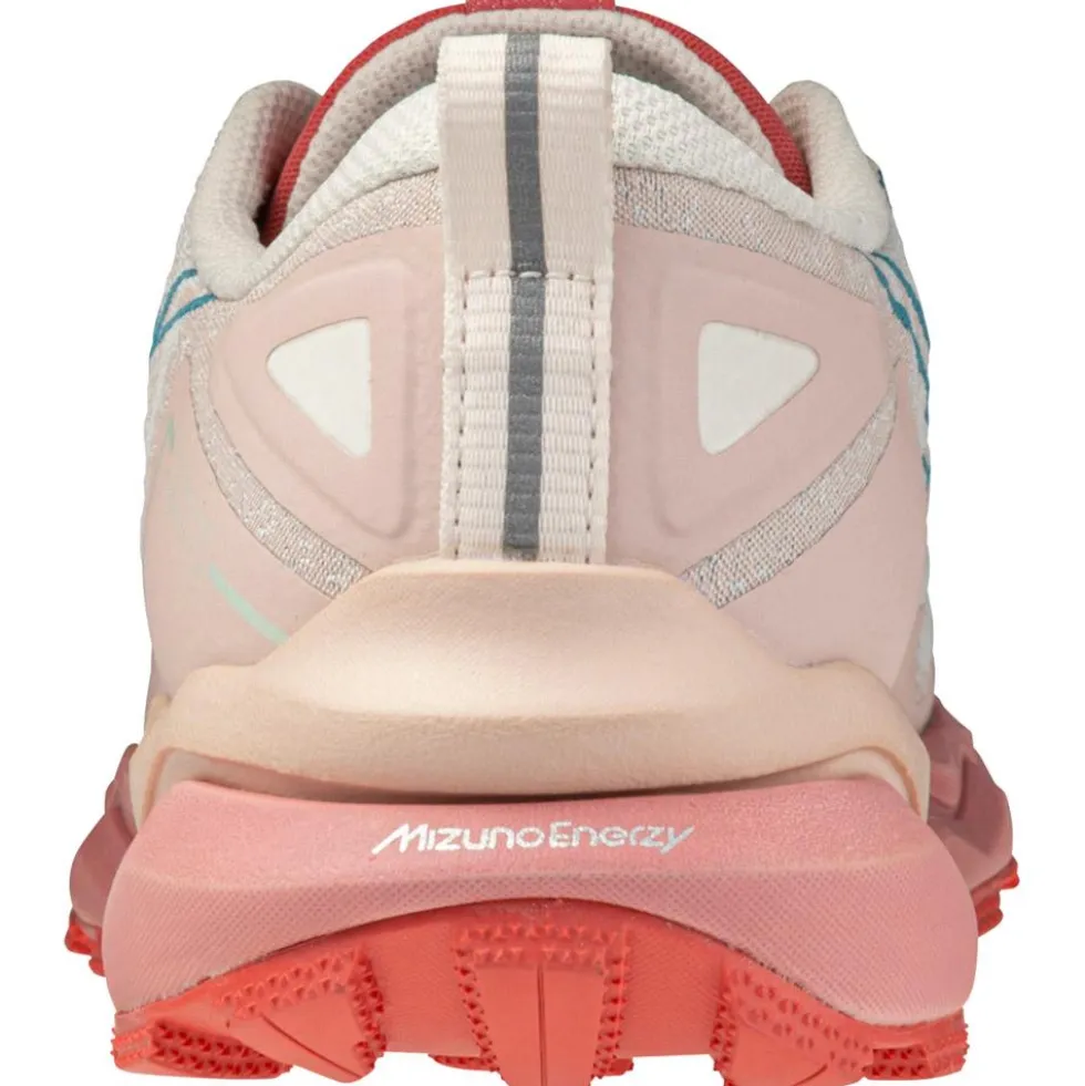 Scarpe da trail Mizuno Wave Daichi 9 W Peach Whip Larkspur Faded Rode