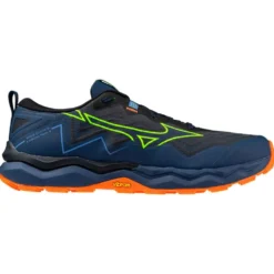 Scarpe da trail Mizuno Wave Daichi 9 Estate Blue Light yellow L.oran