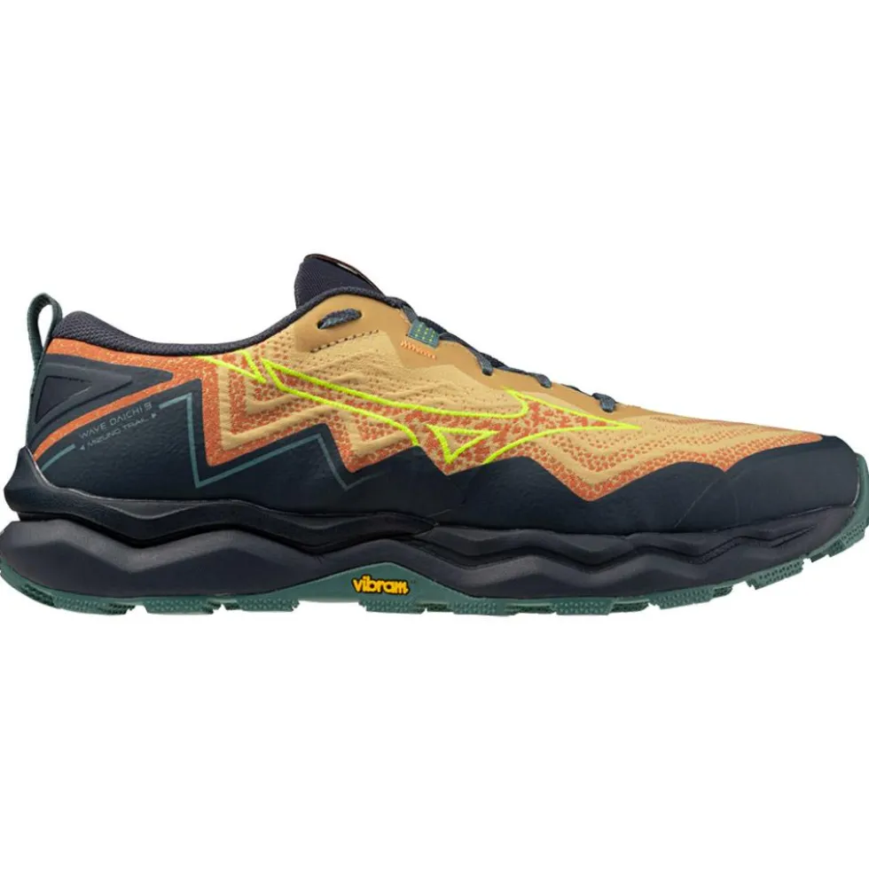 Scarpe da trail Mizuno Wave Daichi 9 Sunburn Fortune yellow N.atlant