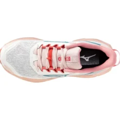Scarpe da trail Mizuno Wave Mujin 11 W Snow White Larkspur Faded Rode