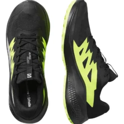 Scarpe da trail Salomon Alphaglide Gore-Tex Black Alloy Sharp Green