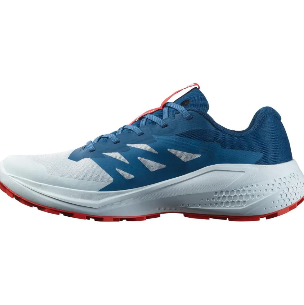 Scarpe da trail Salomon Alphaglide Ballad Blue Dark Blue Fiery Red