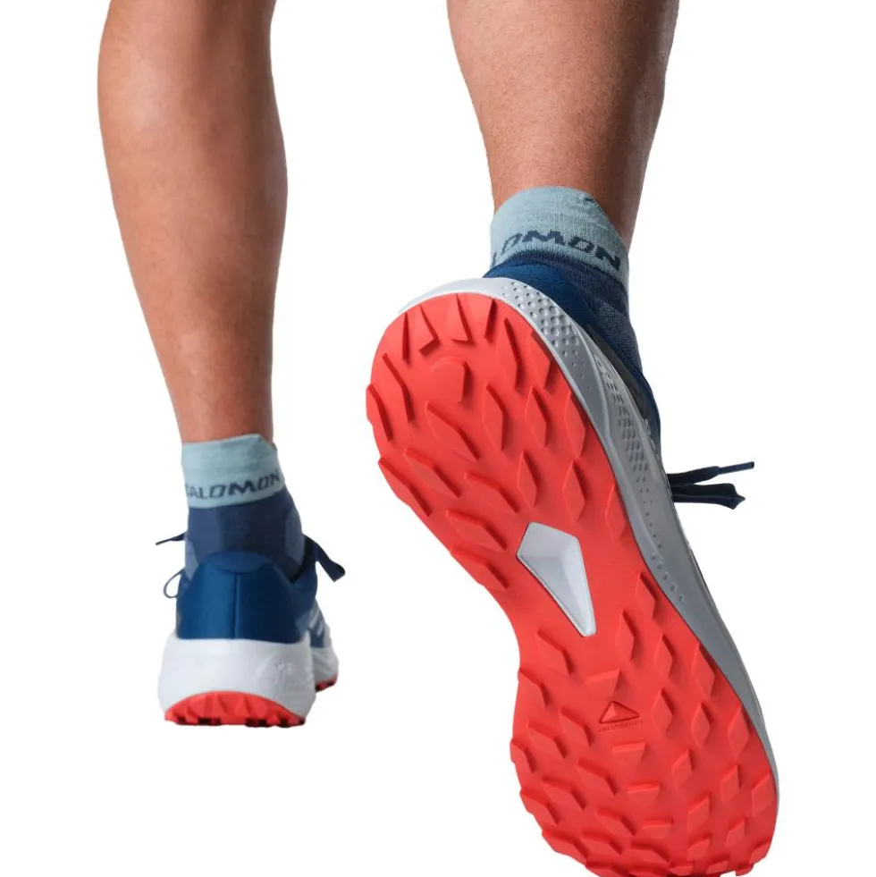 Scarpe da trail Salomon Alphaglide Ballad Blue Dark Blue Fiery Red