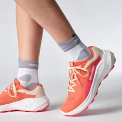Scarpe da trail Salomon Alphaglide W Emberglow White Rouge Red