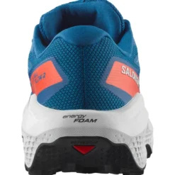 Scarpe da trail Salomon Ultra Flow 2 Gore-Tex Dark Blue Ballad Blue Cherry Tomato