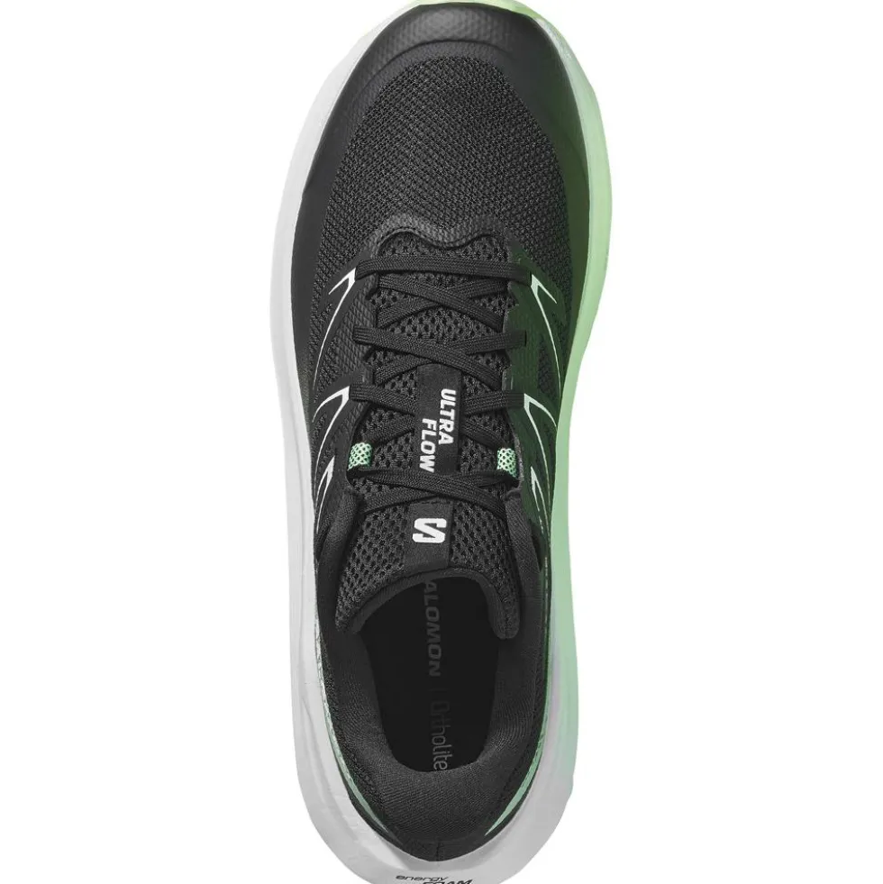 Scarpe da trail Salomon Ultra Flow 2 Black White Patina Green