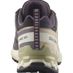 Scarpe da trail Salomon Xa Pro 3D V9 Gore-Tex W Nine Iron Oxford Tan Alfalfa