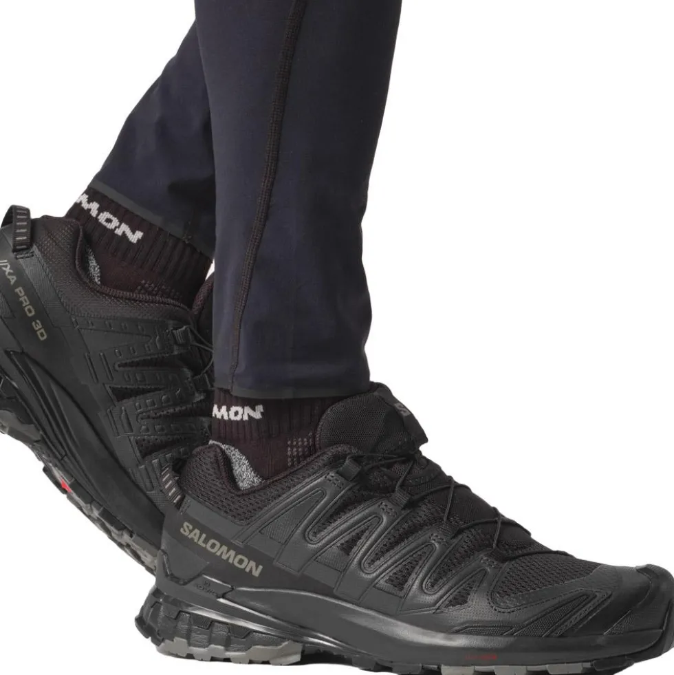 Scarpe da trail Salomon Xa Pro 3D V9 Black Phantom Pewter