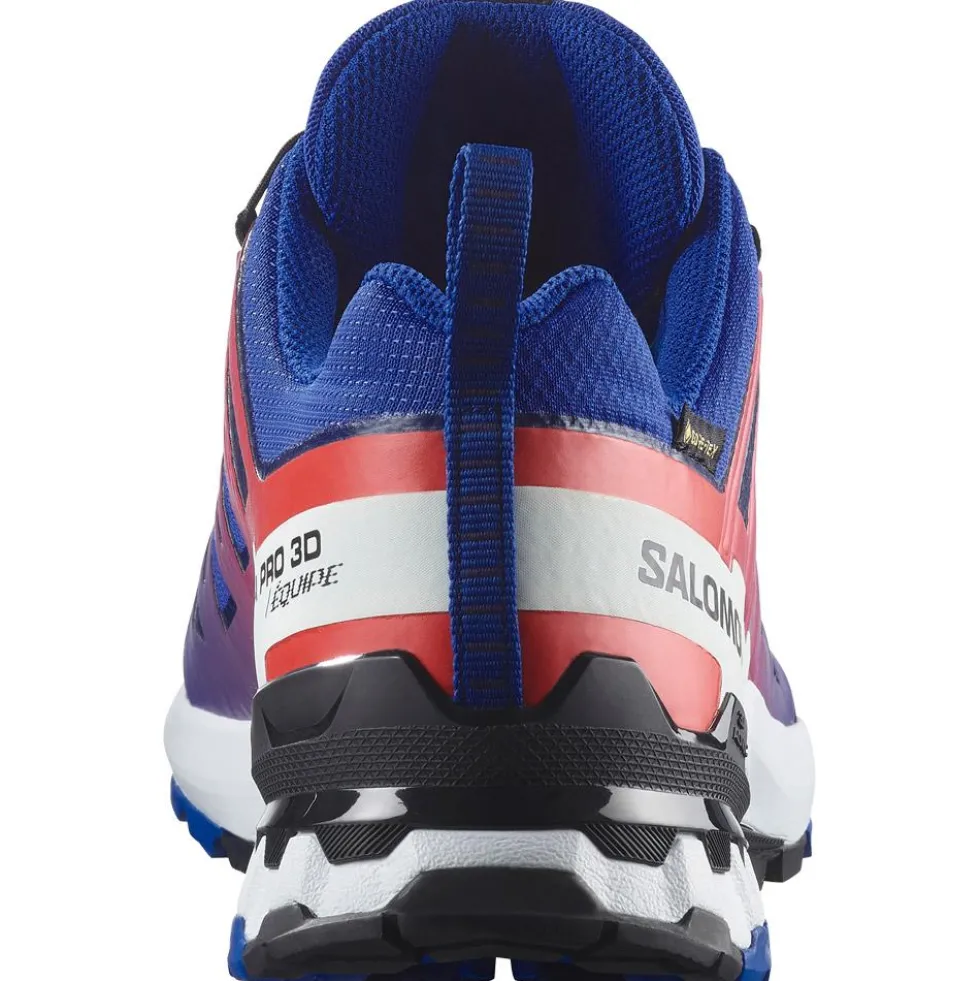 Scarpe da trail Salomon Xa Pro 3D V9 Gore-Tex Equipe Surf The Web Fiery Red White