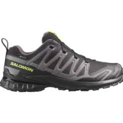 Scarpe da trail Salomon Xa Pro 3D V9 Gore-Tex Black Dark Gull Gray Acid Lime