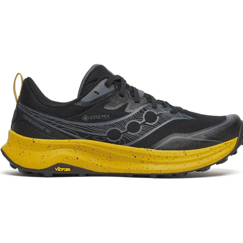 Scarpe da trail Saucony Peregrine 16 Gore Tex Black Oil