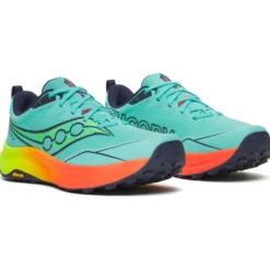 Scarpe da trail Saucony Peregrine 16 Splash Citron