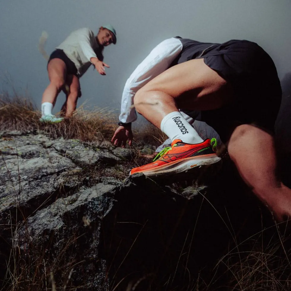 Scarpe da trail Saucony Peregrine 16 Fire Black