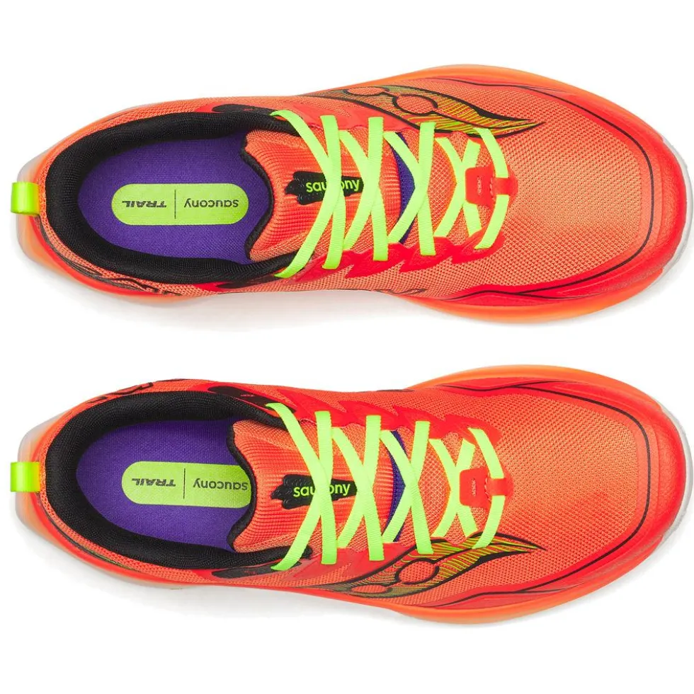 Scarpe da trail Saucony Peregrine 16 Fire Black