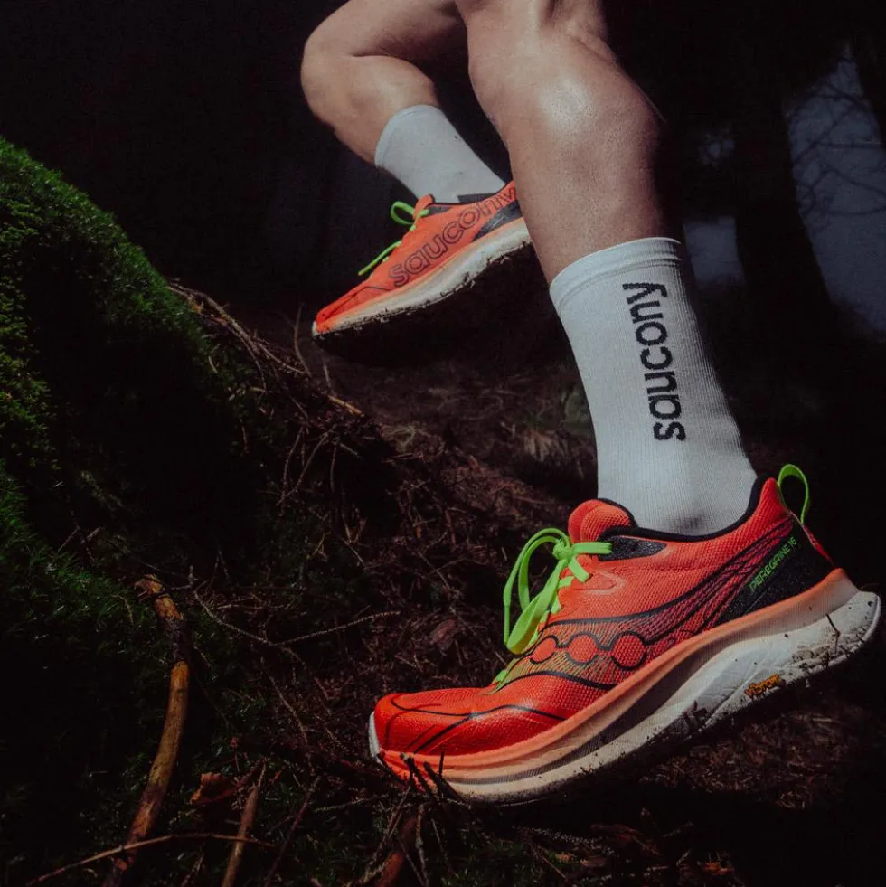 Scarpe da trail Saucony Peregrine 16 Fire Black