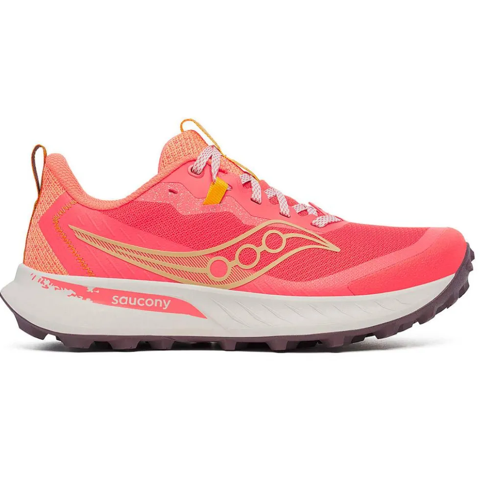 Scarpe da trail Saucony Peregrine 15 Wmn Coral Salmon