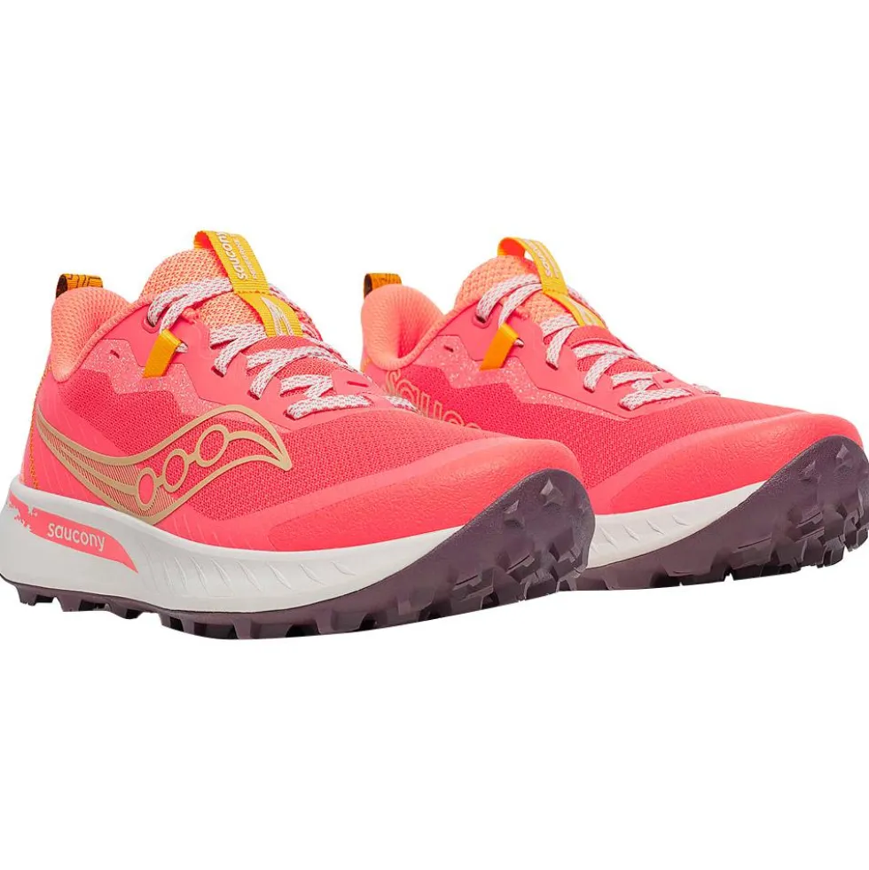 Scarpe da trail Saucony Peregrine 15 Wmn Coral Salmon