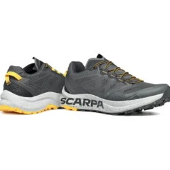 Scarpe da trail Scarpa Spin Planet Anthracite Saffron