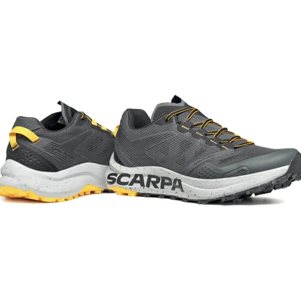 Scarpe da trail Scarpa Spin Planet Anthracite Saffron