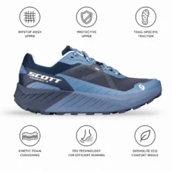 Scarpe da trail Scott Kinabalu 3 W's Dark Blue Metal Blue