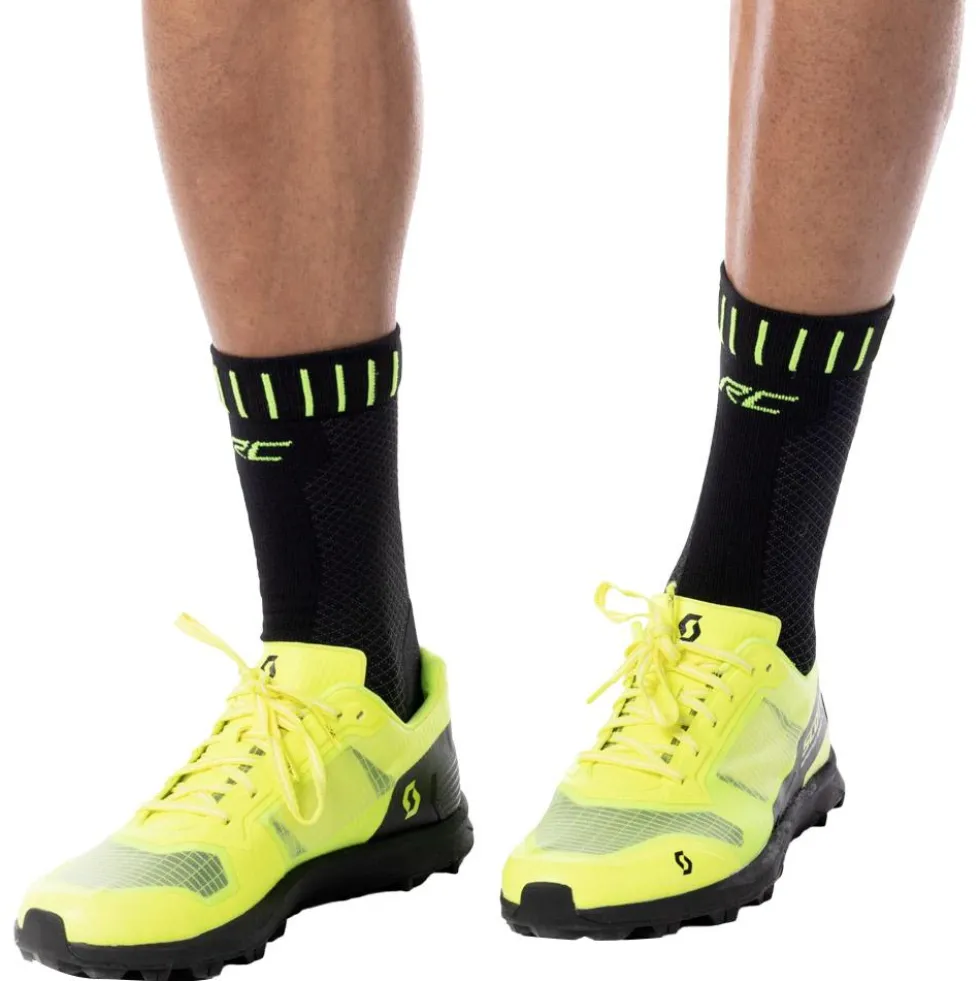 Scarpe da trail Scott Supertrac Speed RC Black Safety Yellow