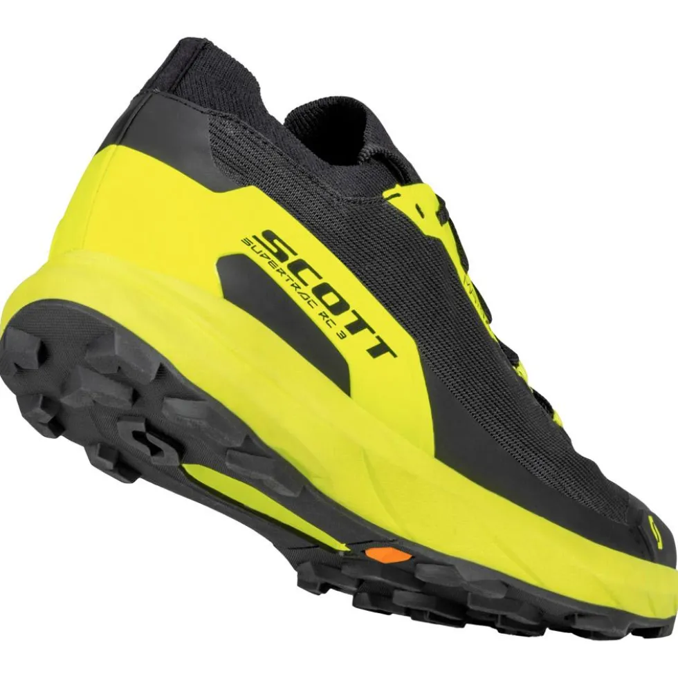 Scarpe da trail Scott Supertrac Rc 3 Black Safety Yellow