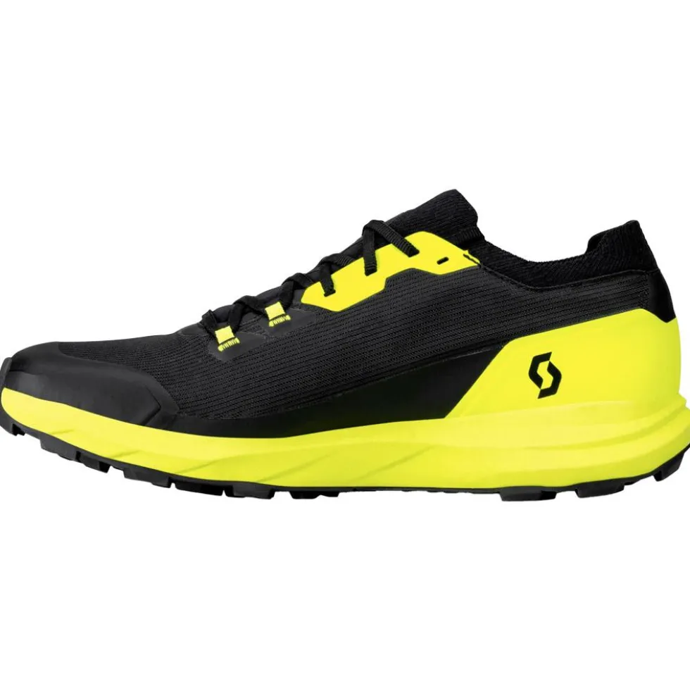 Scarpe da trail Scott Supertrac Rc 3 Black Safety Yellow