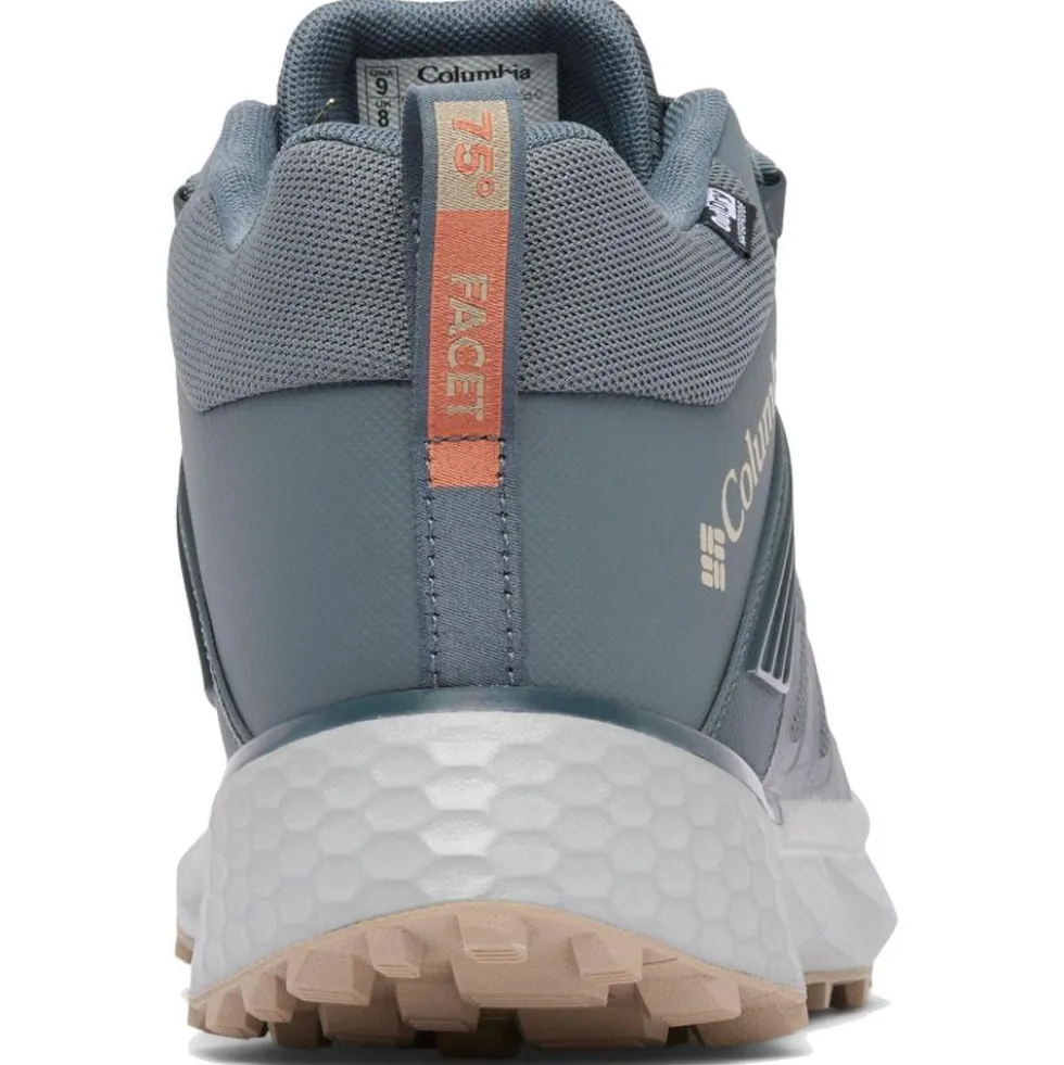Scarpe escursionismo Columbia Facet 75 Mid Outdry Graphite Canvas Tan
