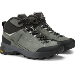 Scarpe escursionismo Dolomite W's Vernale Hike Mid Gore-Tex Silver Green