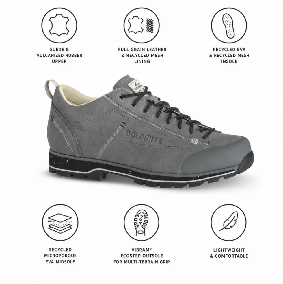 Scarpe escursionismo Dolomite 54 Low Evo Gunmetal Grey Black
