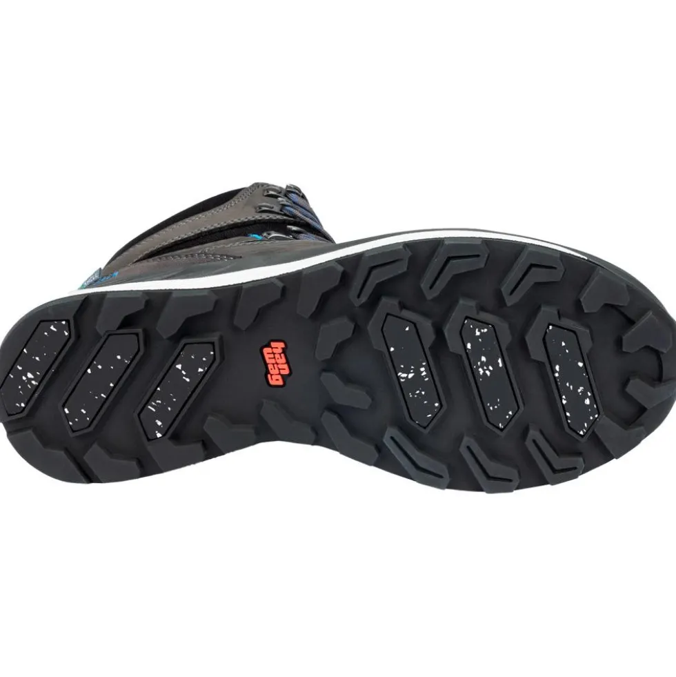 Scarpe escursionismo Hanwag Bluestrait Mid Es Asphalt Seablue