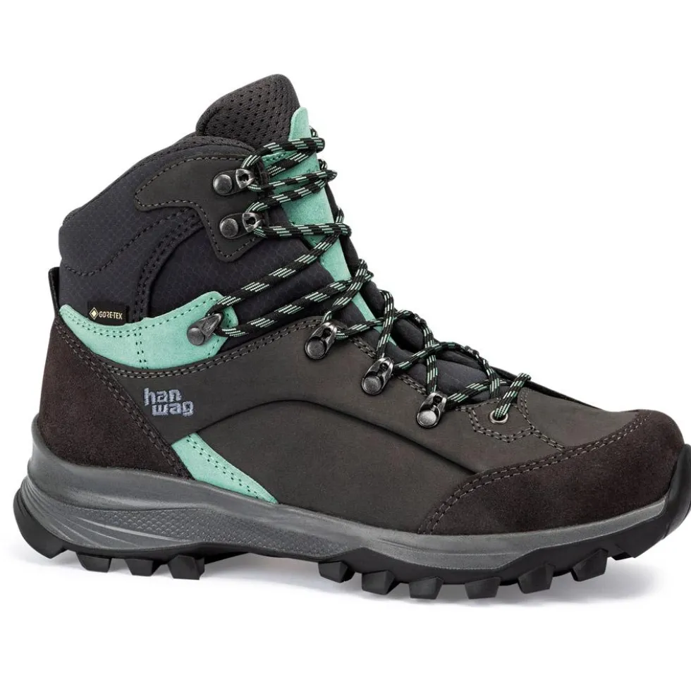 Scarpe escursionismo Hanwag Alta Bunion II Lady Gore-Tex Asphalt Mint