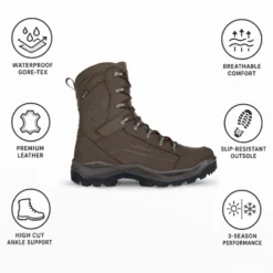 Scarpe escursionismo Lowa Renegade II N Gore-Tex Hi TF Dark Brown