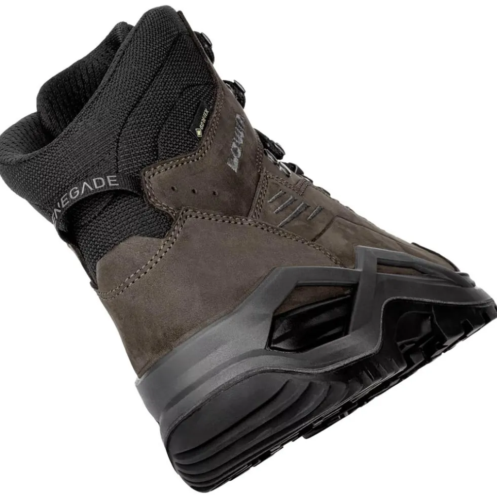 Scarpe escursionismo Lowa Renegade Evo Gore-Tex Mid Dark Brown Black