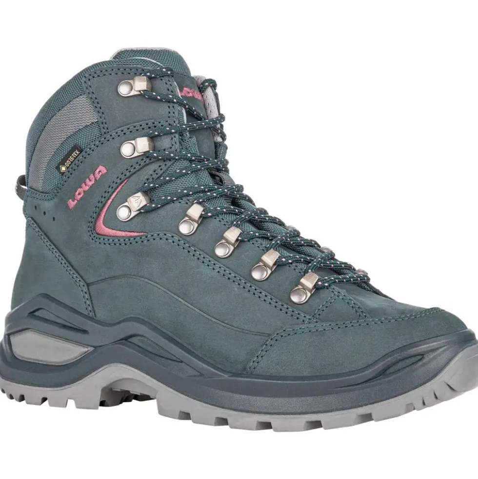 Scarpe escursionismo Lowa Renegade Evo Gore-Tex Mid Ws Steelblue Old Rose