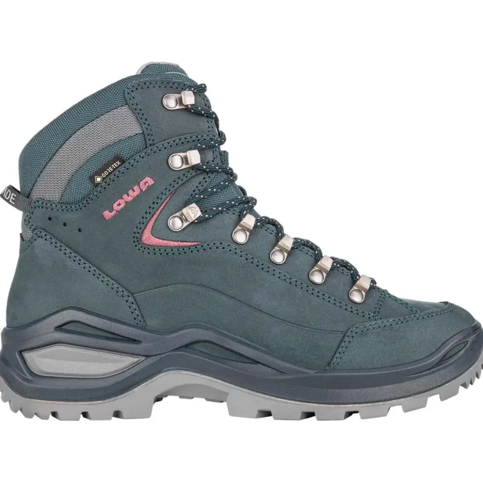 Scarpe escursionismo Lowa Renegade Evo Gore-Tex Mid Ws Steelblue Old Rose