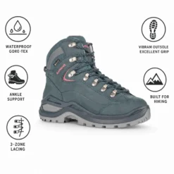 Scarpe escursionismo Lowa Renegade Evo Gore-Tex Mid Ws Steelblue Old Rose