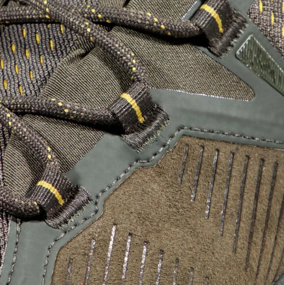 Scarpe escursionismo Mammut Sapuen High Gore-Tex Women dark tin-amber green