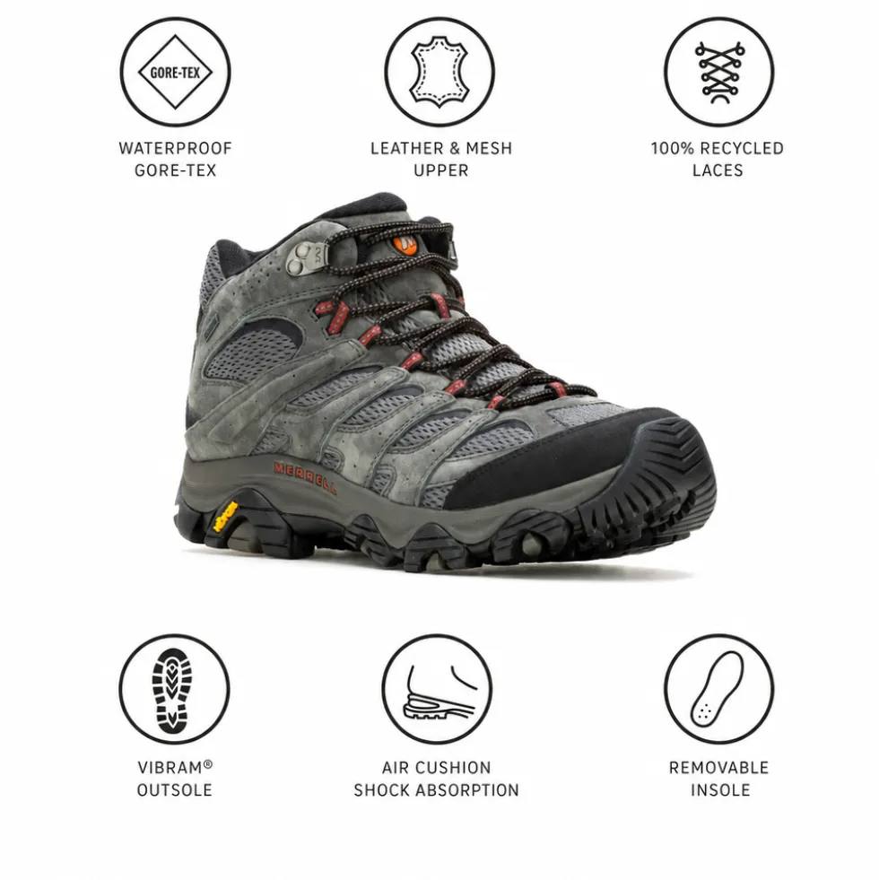 Scarpe escursionismo Merrell Moab 3 Mid Gore-Tex Beluga