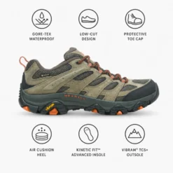 Scarpe escursionismo Merrell Moab 3 Gore-Tex Wide Olive